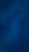 Abstract deep space background illustration. Comic style starry deep space wallpaper on vertical blue color background for astrology graphic concept or futuristic children space game. vector