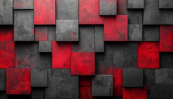 Geometric shapes in abstract modern design backdrop. generated by AI photo