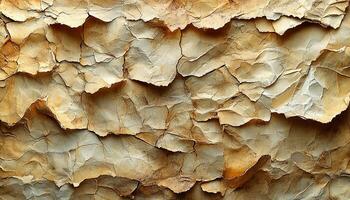 Old rusty metal wall with abstract pattern design. generated by AI photo
