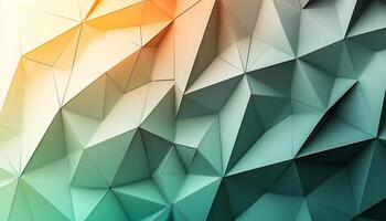 Geometric shapes create modern abstract design on wallpaper. generated by AI photo