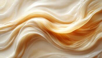 Vibrant colors flowing in smooth wave pattern motion generated by AI photo