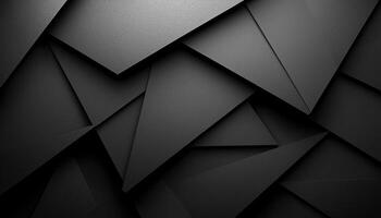 Geometric shape decoration on modern shiny wallpaper backdrop generated by AI photo