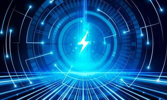 Abstract technology Hitech communication concept of electronic in digital vector