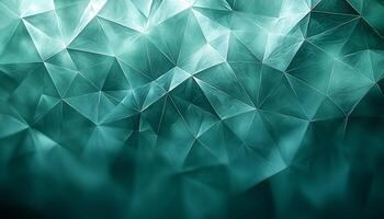 Geometric shape futuristic backdrop illustration modern technology shiny generated by AI photo