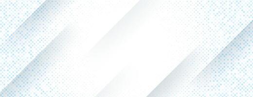 white abstract background with blue glitter or dots vector
