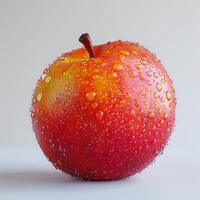 Photo of a mango fruit with white background