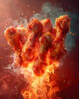 Photo of a chicken drumsticks