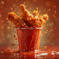 Photo of a chicken wings