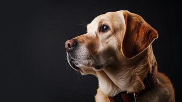 A dog is looking up at the camera photo