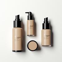 Cosmetic Products Mock up photo