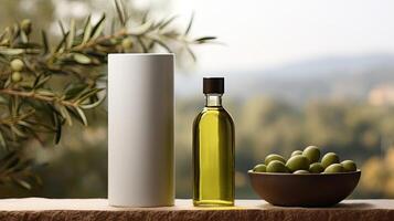 Cosmetic Products Mock up photo