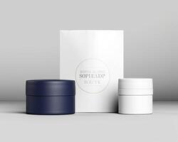 Cosmetic Products Mock up photo