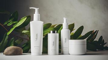 Cosmetic Products Mock up photo