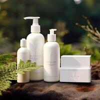 Cosmetic Products Mock up photo