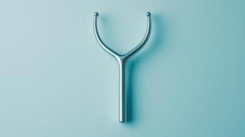 Innovative Hormonal Device on Minimalist Background for Modern Medical and Health Applications photo