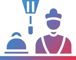 Cooking Glyph Gradient Icon vector