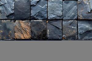 Natural Slate Textures for Architectural Design and Background Concepts photo