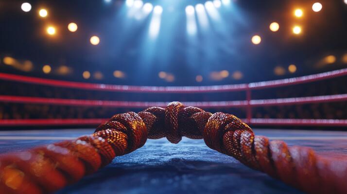 Boxing Ring Ropes Stock Photos Images and Backgrounds for Free Download