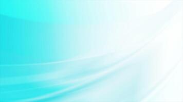 Abstract elegant modern blue waves motion background video