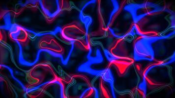 Abstract Gradient Pattern Wavy Seamless Texture Movement Liquid Background. video