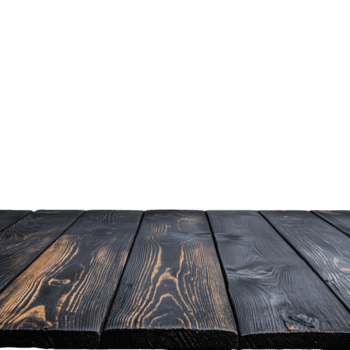 buio di legno pavimento tavole con visibile legna grano struttura, disposte nel un' pulito modello su un' trasparente sfondo. png