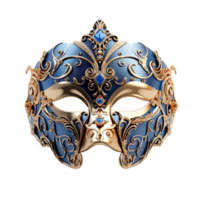 elegant carnival mask isolated on transparent background png