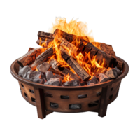 Fire Pit isolated on transparent background png
