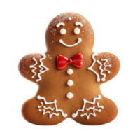 gingerbread man isolated on transparent background png