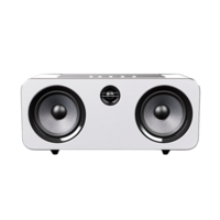 horizontal rectangular music speaker isolated on transparent background png