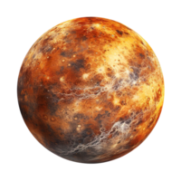 Mercury Planet isolated on transparent background png