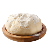 Raw dough isolated on transparent background png