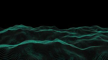 abstract wave pattern on a black background video