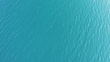 Aerial view serene seaside resort video