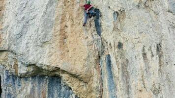 The Courageous Ascent. Conquering Nature's Mighty Challenge video