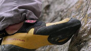 Simeiz, Russia - 22 May 2022. Scaling New Heights. A Thrilling Climb with Breathtaking Views video