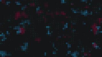Abstract digital dot background animation seamless loop video