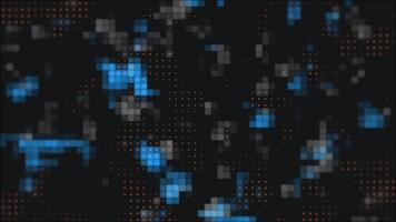 Abstract digital dot background animation seamless loop video