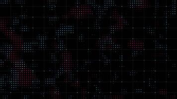 Abstract digital dot background animation seamless loop video