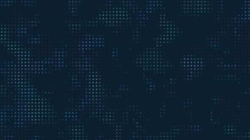Abstract digital dot background animation seamless loop video