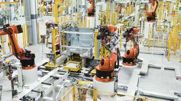 Tokyo- Japan, 08.01.2023. Scene. Newly invented robots that work on launch and are controlled by people. video