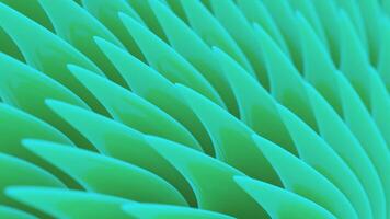 3D background with sharp petals. Design. 3D petals move and rotate in background. Sharp petals in abstract 3d background video