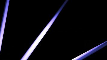 Black background with purple and pink cutting lines. Design. Bright lines made as if like spears that cut through black space in abstraction. video