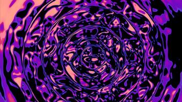 Red and purple bright background made in cartoon animation. Design. Light liquid splashing in different directions and illuminated. video