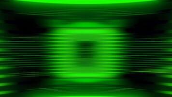 3D animation with stripes and pulsating pulses of electronics. Motion. Computer background with moving lines and vibration pulse. Neon background with circular spot and electronic wave pulses video