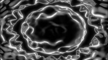 Gray glossy goo. Design. Light animation with an iridescent spot moving in different directions. video