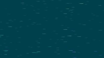 Black and blue background. Design. Flying small luminous particles made in abstraction. video