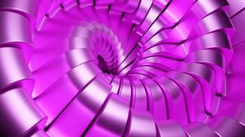 Pink bright animation. Design. A huge pigtail of elements of bright fuchsia color filling all the spaces. video