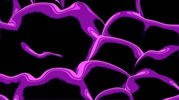 View inside of the stomach of an alien creature. Design. Abstract visualization of alien gastrointestinal tract. video