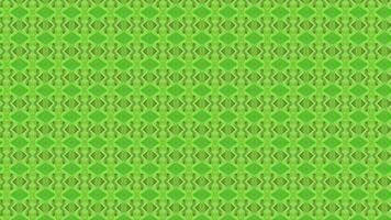 Bright background with repeating geometric pattern in flashing motion. Design. Mosaic geometric pattern changes in pulsating flow. Geometric mosaic pattern pulsates and changes video