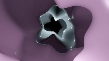 Abstract colorful liquid swirl. Design. Water like moving texture with ripples. video
